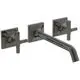 IS-Wand-Waschtischarmatur-Joy-Neo-Ausld-209mm-Kreuzgriffe-Magnetic-Grey-BD153A5 gallery number 1